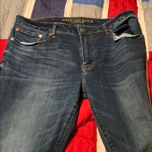 American Eagle relaxed straight Extreme Flex Jeans